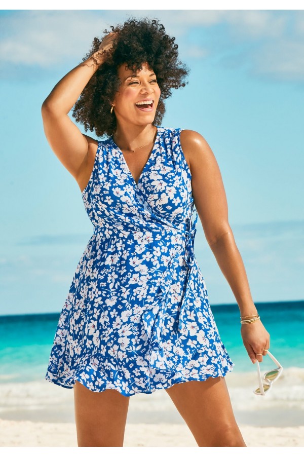 BLUE WHITE FLORAL
