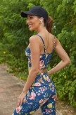 Floral Print Sporty Yoga Set