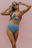 Mable Switch V Crop Bikini Set