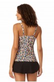 Women's Twist Front Underwire Tankini Set