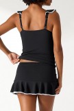 Island Cays Ruffled Tankini Swim Top